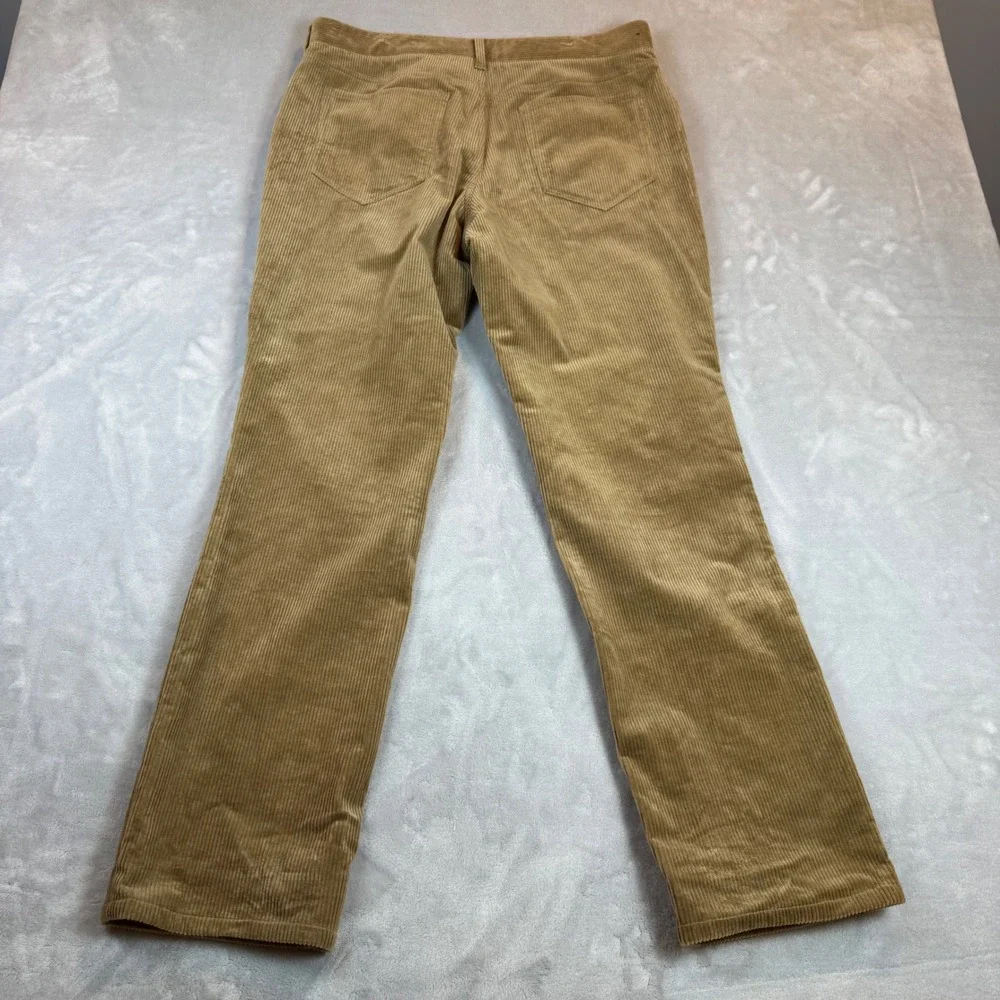 Vince Classic Fit Owen 5 Pocket Corduroy Pants Mens Size 33 Tan - Picture 9 of 9